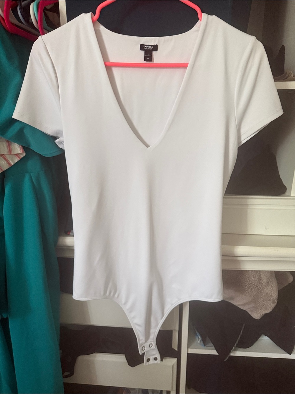 Express body contour bodysuit size medium, and excellent use condition